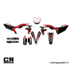 cr design kit adesivi per motocross grafiche personalizzate fantic