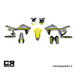 cr design kit adesivi per motocross grafiche personalizzate gas gas 10