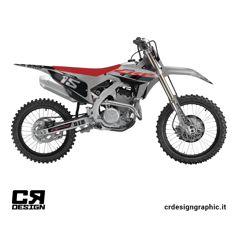 Kit Adesivi - Grafiche HONDA - H0002 - CR Design