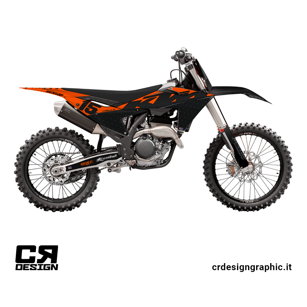 Kit Adesivi Grafiche KTM - K0001 - CR Design