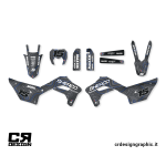 cr design kit adesivi per motocross grafiche personalizzate SHERCO