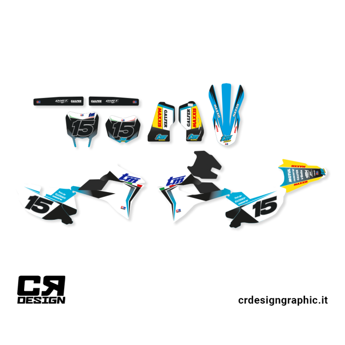 Kit Adesivi Grafiche TM - TM0003 - CR Design Graphic