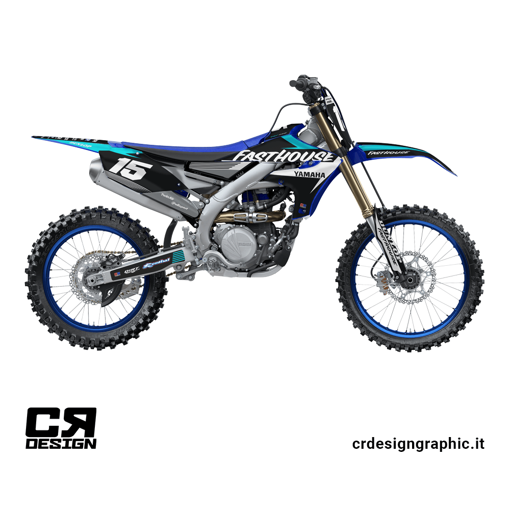 Kit Adesivi Grafiche YAMAHA - YZ0007 - CR Design