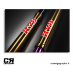 Adesivi Forcella Moto - immagine 5