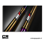 Adesivi Forcella Moto - immagine 3