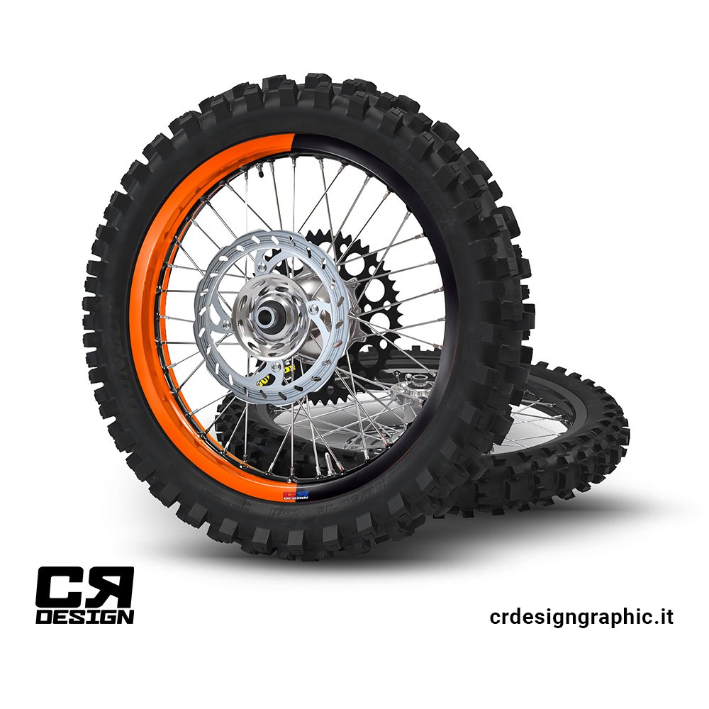 Adesivi Cerchi Motocross - #003 Personalizzati - CR Design