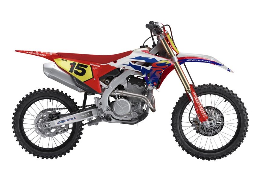 Catena RK Passo 520 Maglie 116 Oro Honda CR 125 R - CR 250 R