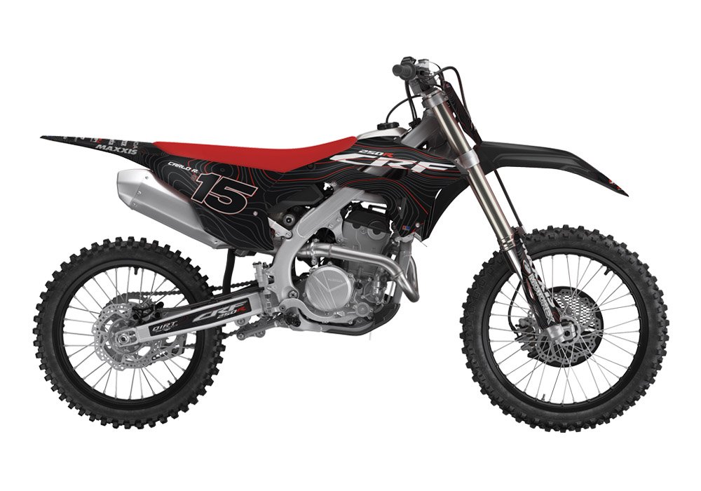 kit adesivi moto grafiche crdesign honda 2
