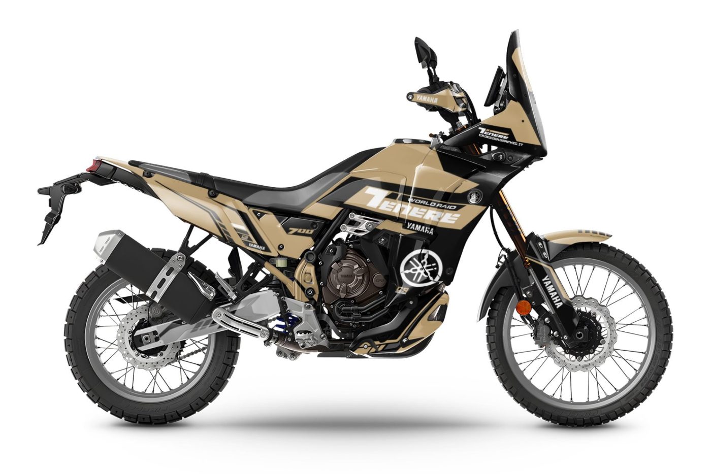 Kit Adesivi Yamaha Tenere 700 WRD - Sand