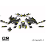 Kit Grafiche CFmoto MT450 Black - immagine 2