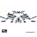 Kit Grafiche CFmoto MT450 Gray - immagine 2