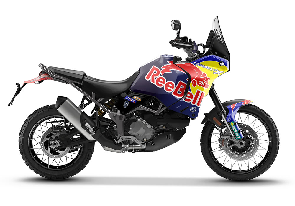 DUCATI-DESERTX_REDBULL Kit Grafiche Ducati DesertX REDBELL - immagine 1