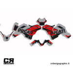 Kit Grafiche Ducati DesertX RED - immagine 2