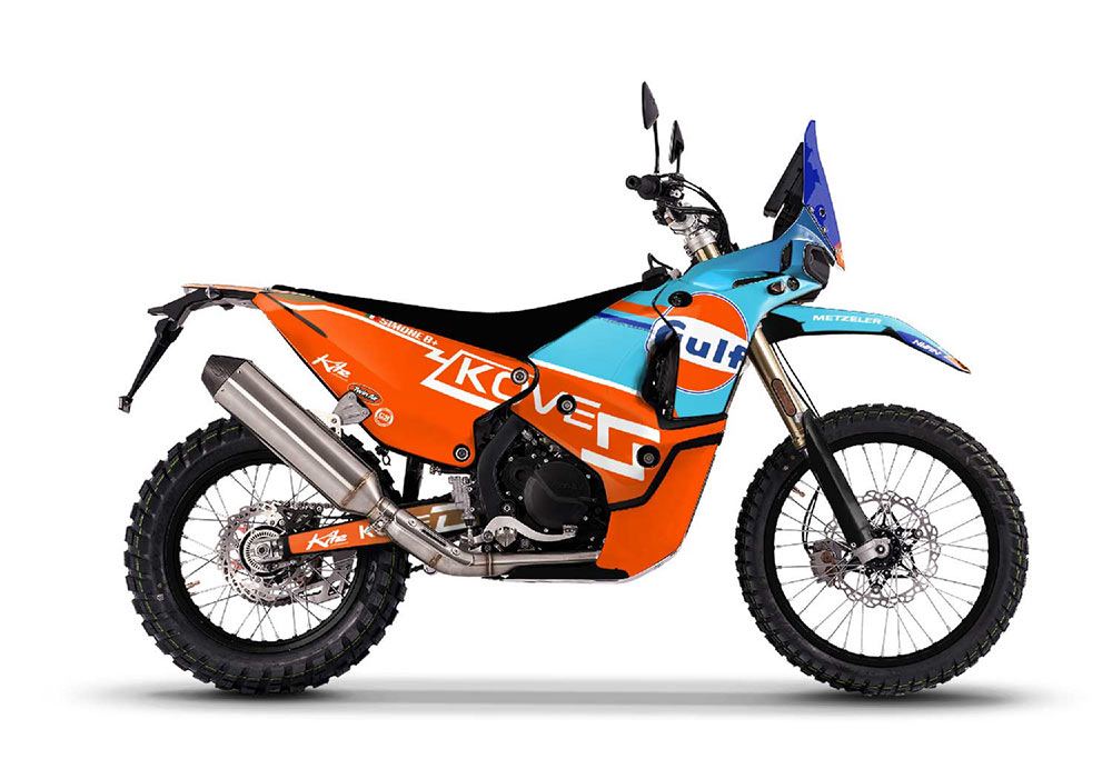 KOVE-450-RALLY-2024-GULF-RIGHELLI Kit Grafiche KOVE 450 Rally 07 - immagine 1