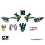 Kit grafiche Triumph TF Race Gray - immagine 2